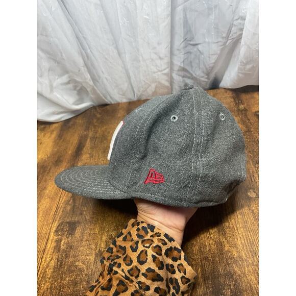 NEW ERA NY GIANTS CRAFTED IN USA flag patch 9FIFTY SNAPBACK HAT GRAY CAP NFL - Picture 4 of 10